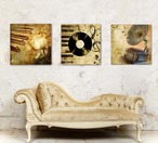 絵画/アートパネル/インテリア/モダン/北欧/おしゃれ アートパネル 3枚セット