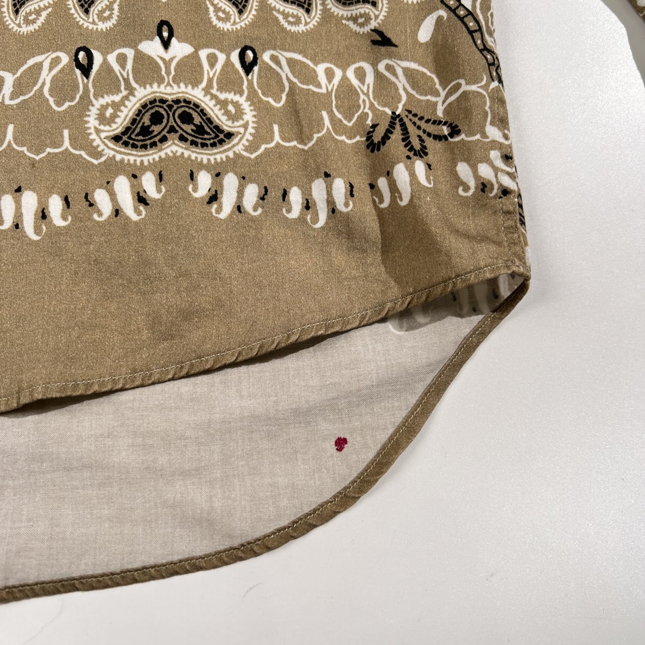 ETRO エトロ ペイズリー 長袖シャツ サイズ S /ベージュ系/イタリー製/メンズ