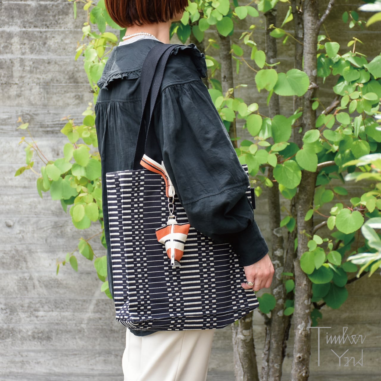 ONLINE限定】Economy Bag / Helios / Black / コットン100％ / マチ