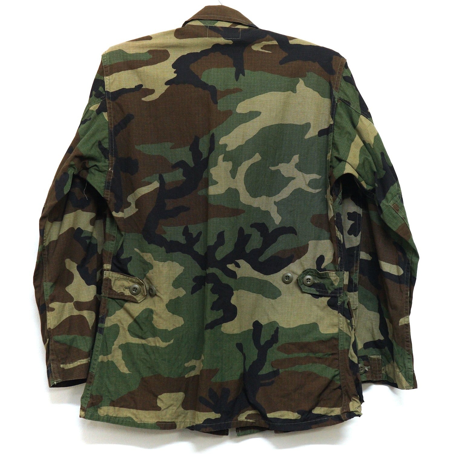 2041R2 ミリタリーシャツ BDUジャケット 米軍 迷彩 ウッドランドカモ