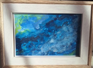 『Sacred Blue_04』｜水彩画 原画（一点限り）