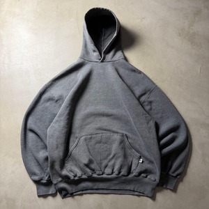 90s Russell Blank hoodie dark gray