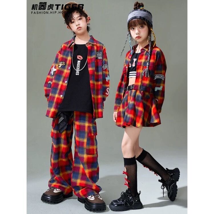 キッズダンス衣装 3点セット 男の子用 女の子用 ユニセックス 男女