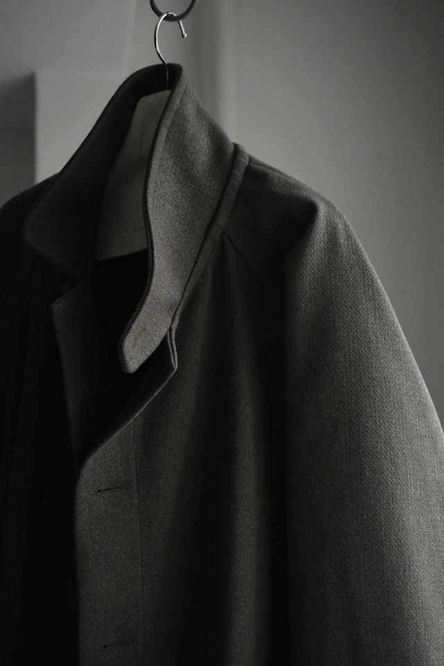 KAPTAIN SUNSHINE / Stand Collar Coat (Moss)