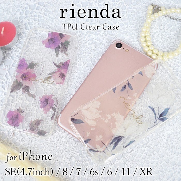 rienda 「プリントTPUクリアiPhoneケース」 | mfactory