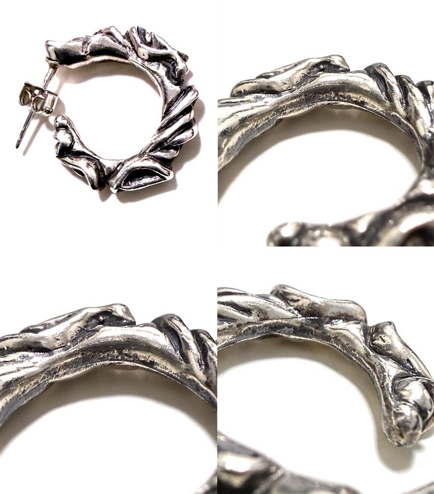 アクセサリー A&G Hoop Scrool Pierce A&G エーアンドジー Hoop Scrool Pierce フープ スクロール ピアス