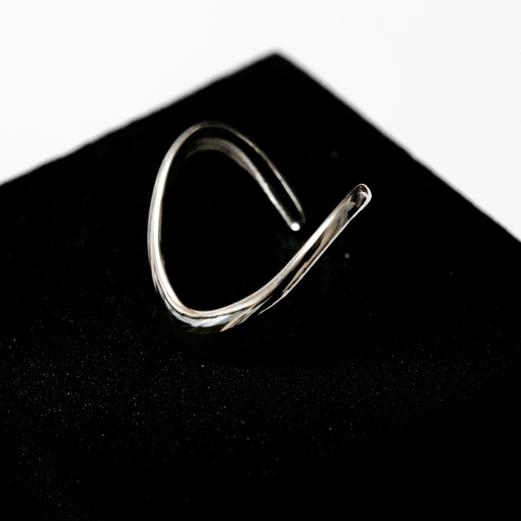 316L Sleek Wave Ring | Lncs