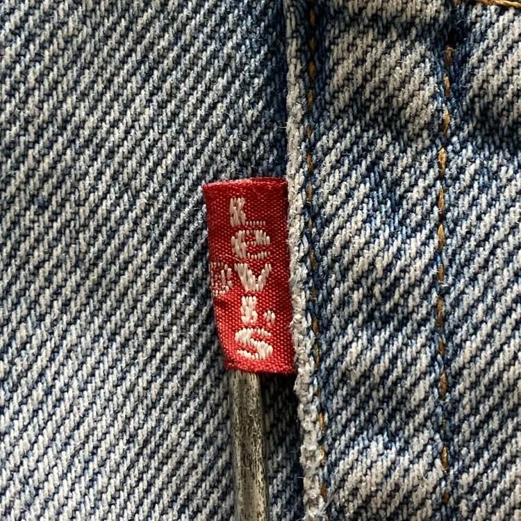 W30 L36】90's US.Levis 501 リーバイス バレンシア工場(555) ボタン裏