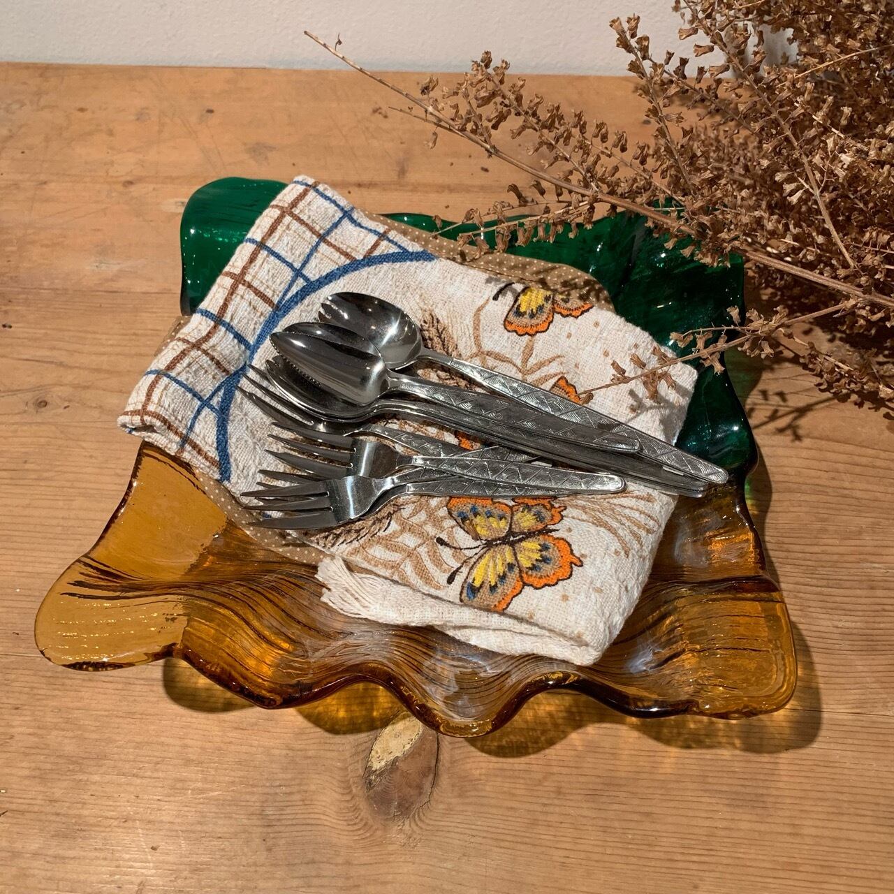 KURATA Craft Glass hand made モダンガラス ミッドセンチュリー