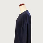 滑らかな肌触りのトップス バルーンスリーブカットソー｜ネイビー｜サムネイル5