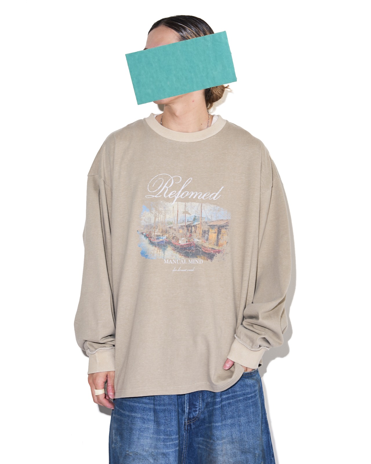 refomed "MANUAL MIND L/S TEE"