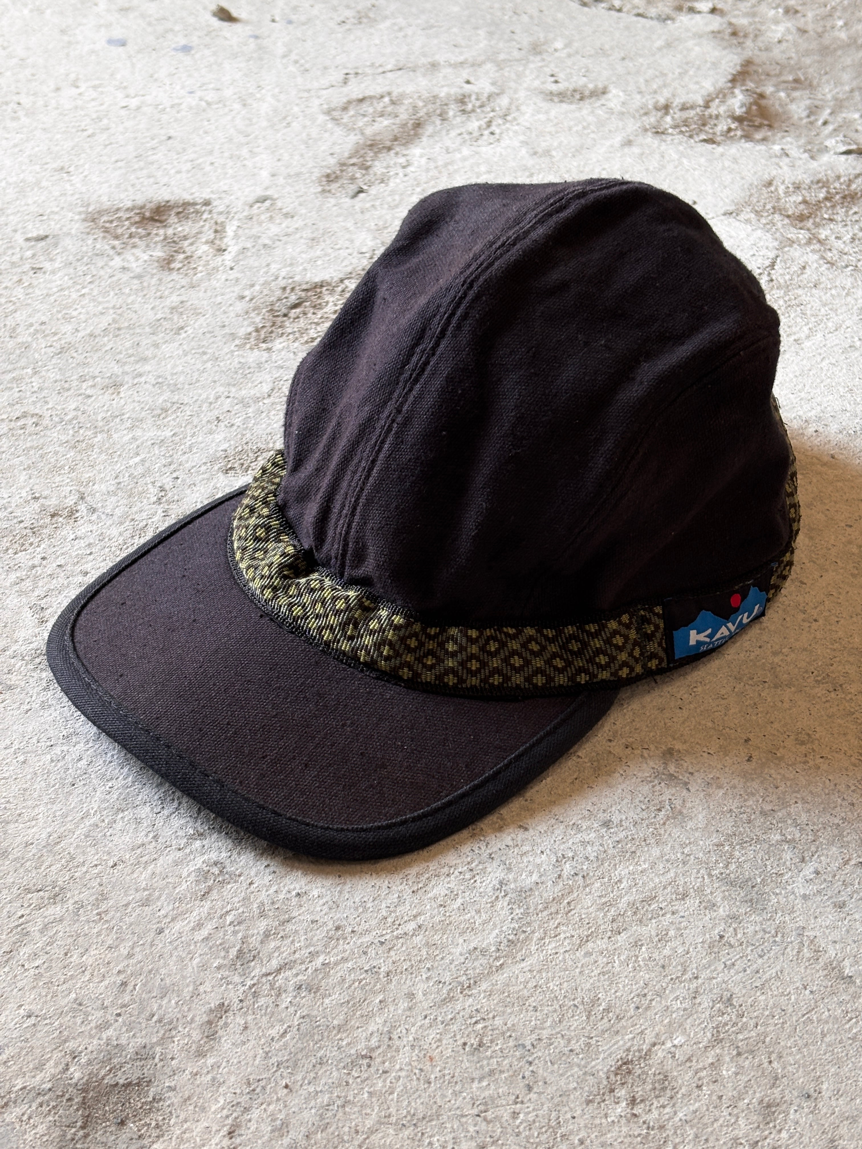 90s OLD STUSSY/Logo embroidery Long Beanie/Free/刺繍ロゴ/ロング