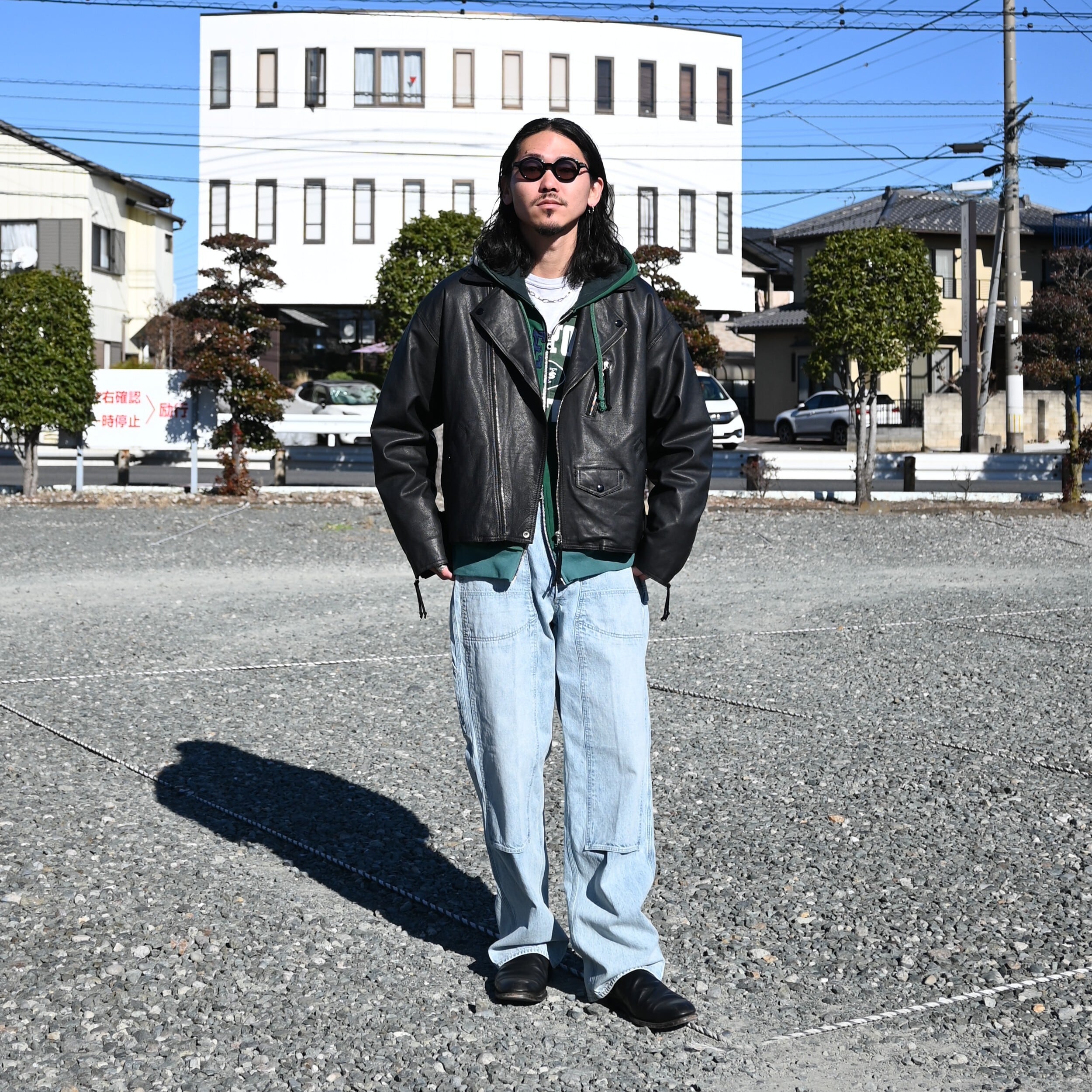 SandWaterr × CCU BAGGY RIDER JACKET CCU✖SandWaterr BAGGY RIDER JACKET | GANKO