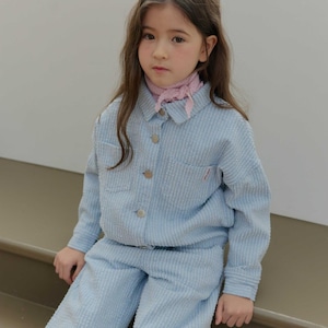 «予約»«ジュニアサイズあり»«Urban rabbit» テクスチャードデニムジャケット 2colors