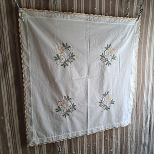 ヨーロッパ 刺繡クロス used [510046]