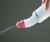 アズワン 洗髪 おしり 洗浄ボトル ジャバラタイプ ピンク 450ml 介護 赤ちゃん オムツ交換 ASB-450-P 8-2135-01