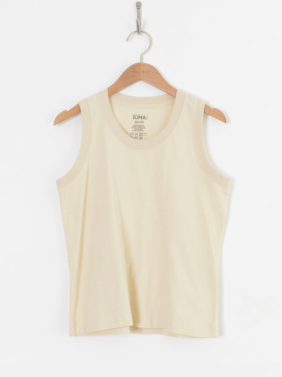 【HOLIDAY】SUPER FINE TANK TOP（BACK HOLIDAY）
