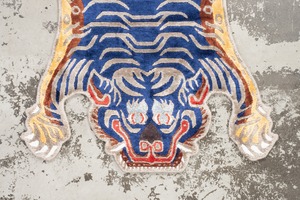 Tibetan Tiger Rug 《Sサイズ•シルク145》チベタンタイガーラグ