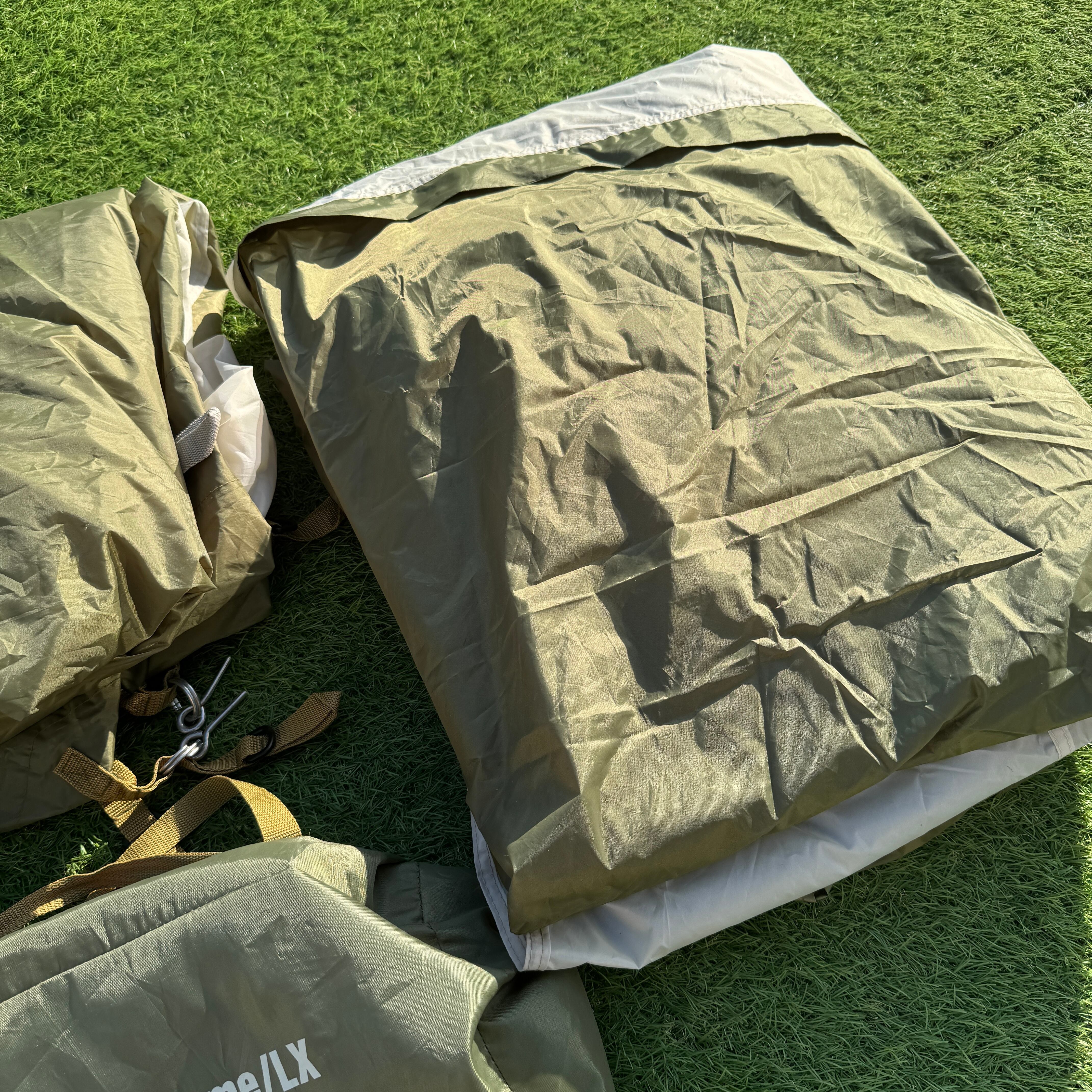 中古品 Coleman コールマン ツーリングドームLX オリーブ