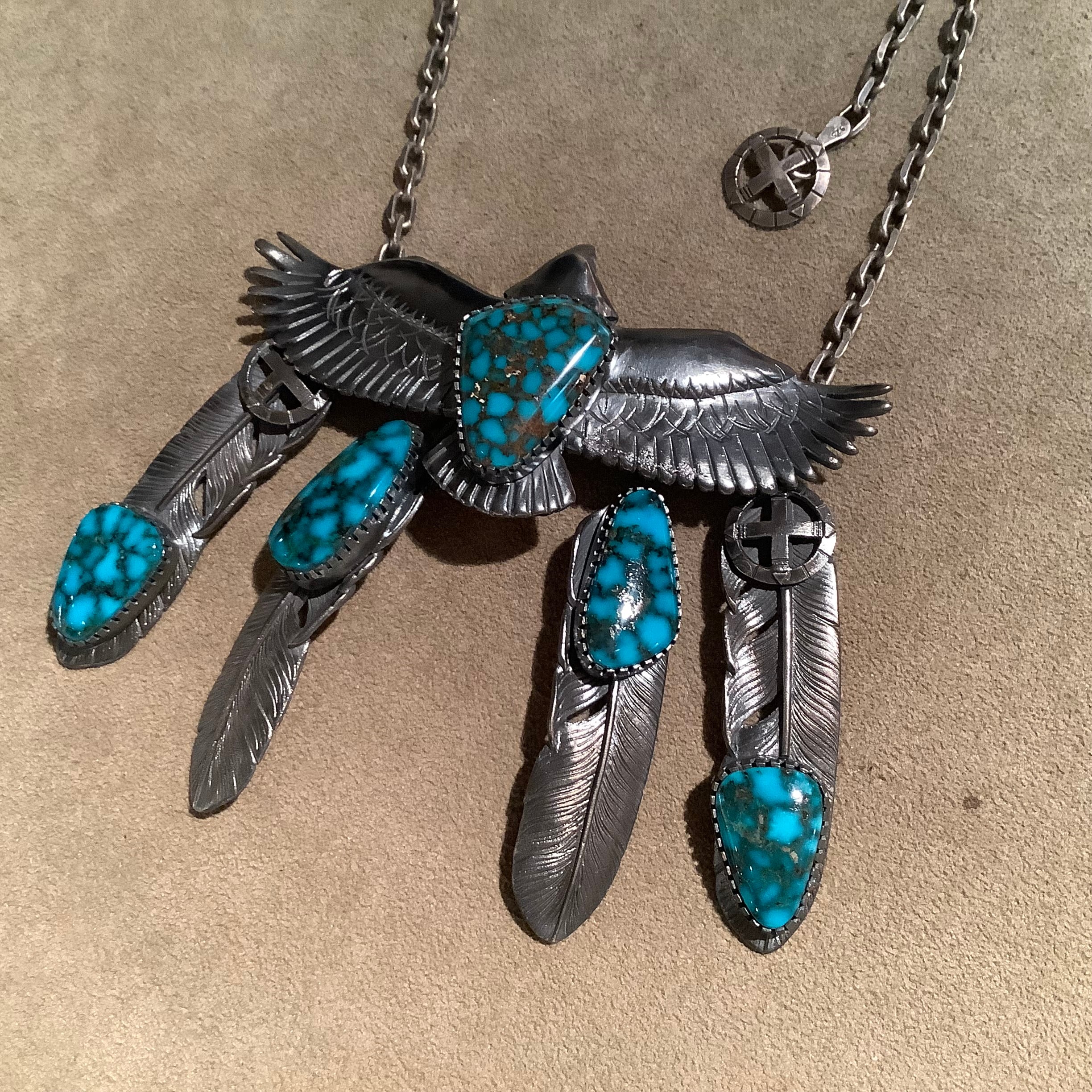 WHEEL WORKS ホイールワークス Complete Eagle Necklace Feather