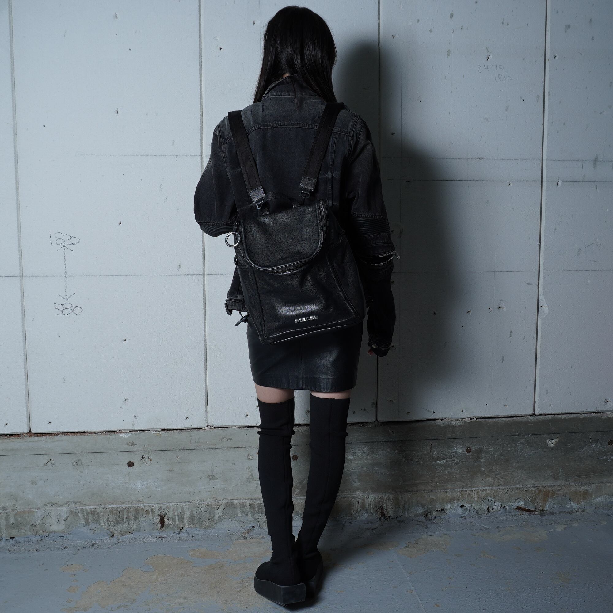diesel レザーバック DIESEL】ディーゼル 