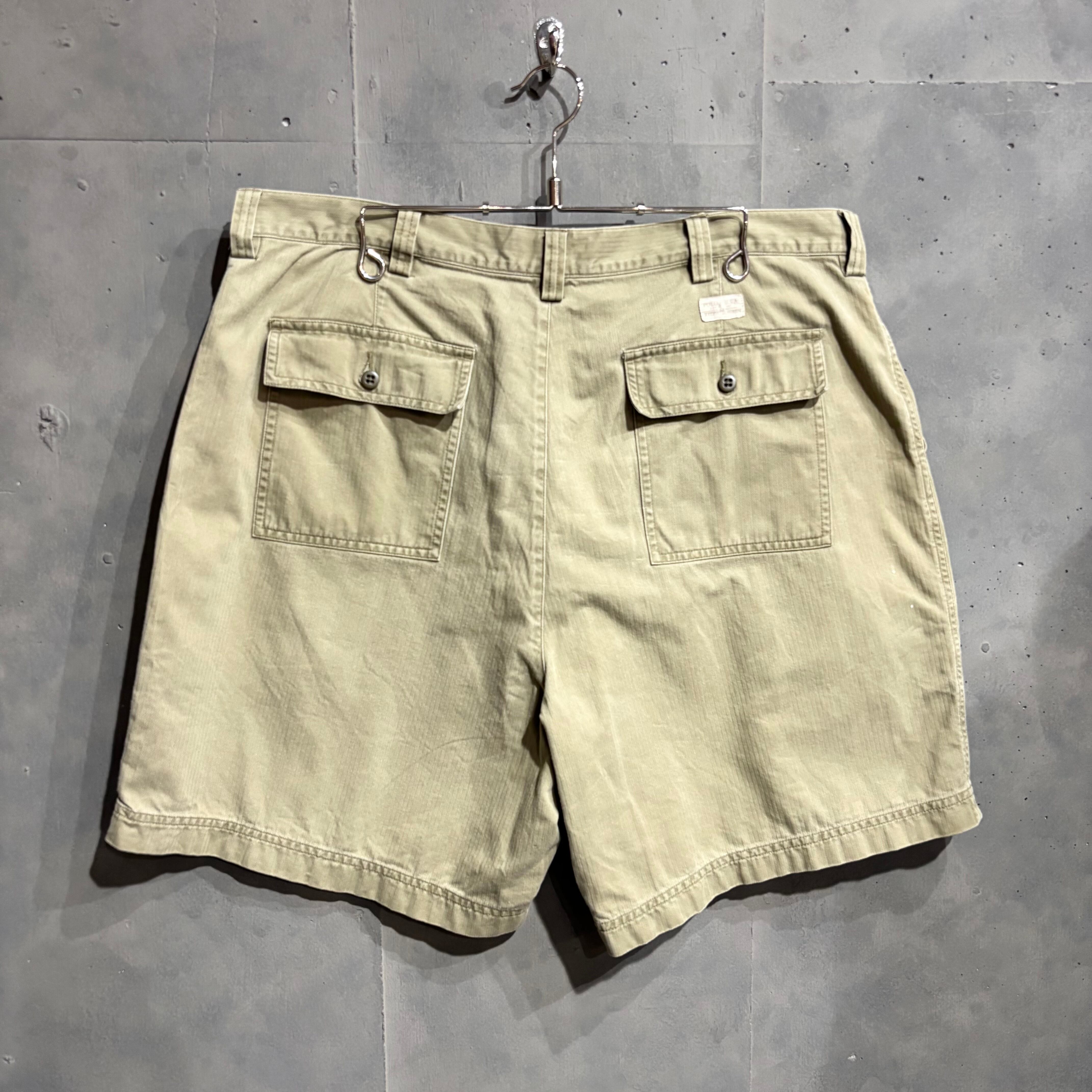 90〜00s Polo by Ralph Lauren ベイカーショーツ ヘリンボーン | Lighter
