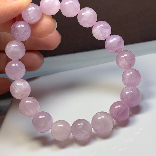 ミルキークンツァイト ブレスレット