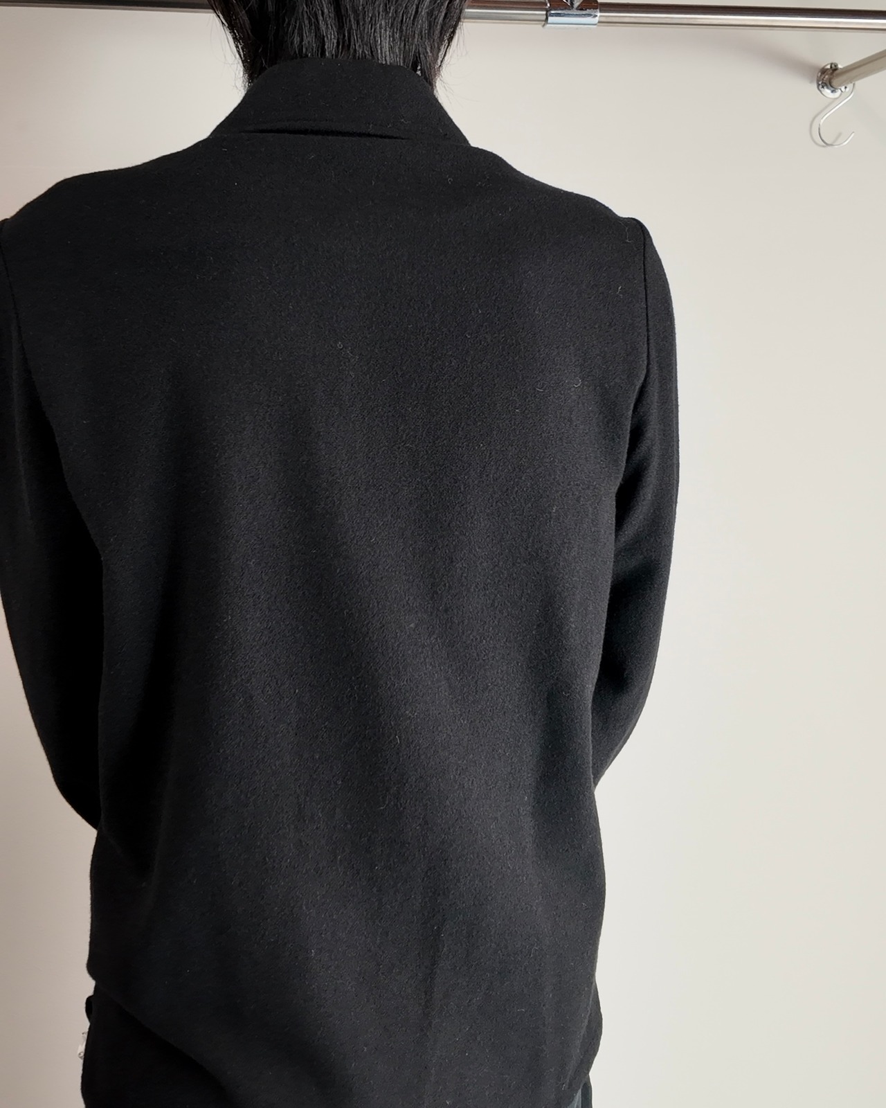 【A.P.C】fleece pull over polo top