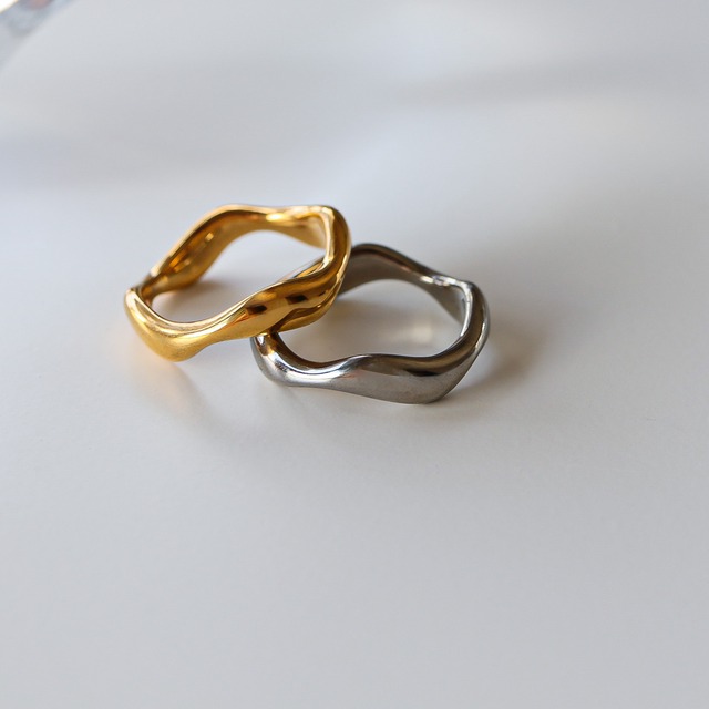 stainles wave ring SR189
