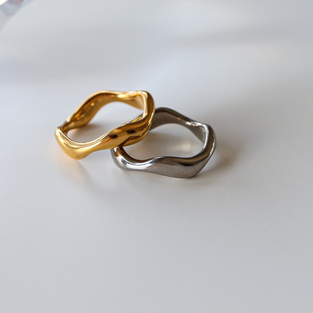 再入荷* stainles wave ring SR189