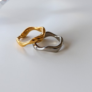 stainles wave ring SR189