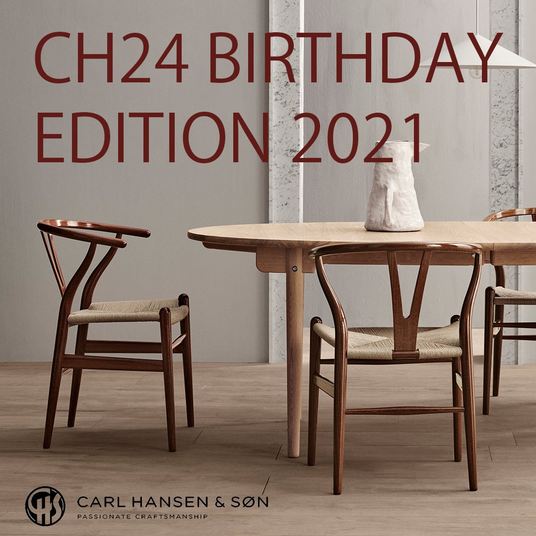 Yチェアのですカールハンセン\u0026サン CH24 2021 Birthday Edition