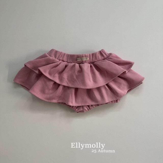 [即納5号/7号]≪ELLY MOLLY≫ 40 Bella frill pants pink