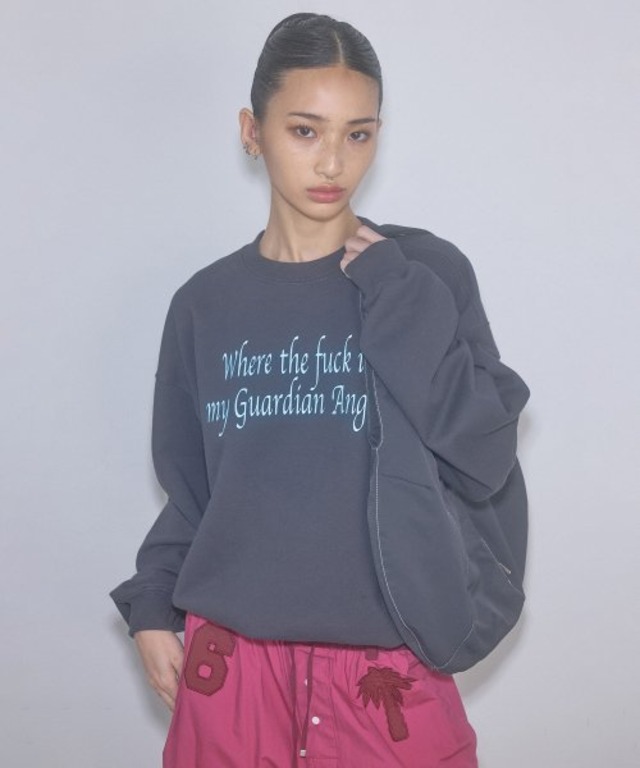 [SCULPTOR] Word Of Wisdom Sweatshirt Charcoal