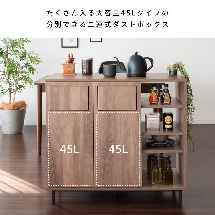 カウンターダストボックス カウンター ゴミ箱 ダストボックス キッチン