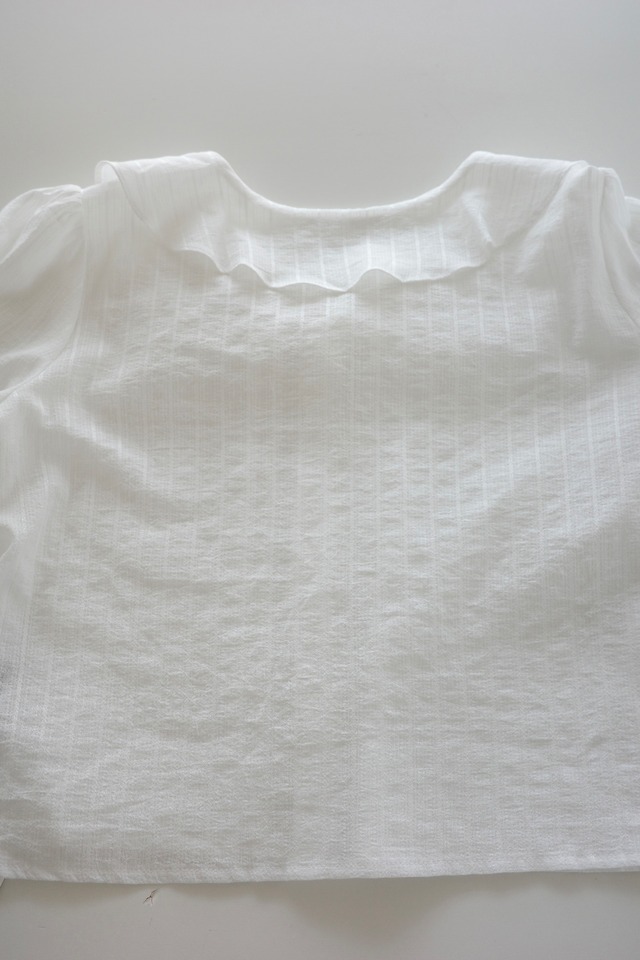 (即納) signature / Ruffle blouse