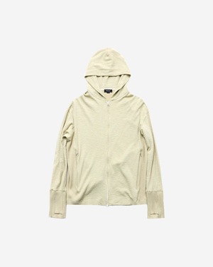 [999HUMANITY] SLUB WOOL HOODED ZIP UP (LIGHT YELLOW) 正規品  韓国 ブランド 韓国ファッション 韓国代行 999 ヒューマニティ HUMANITY 日本 店舗