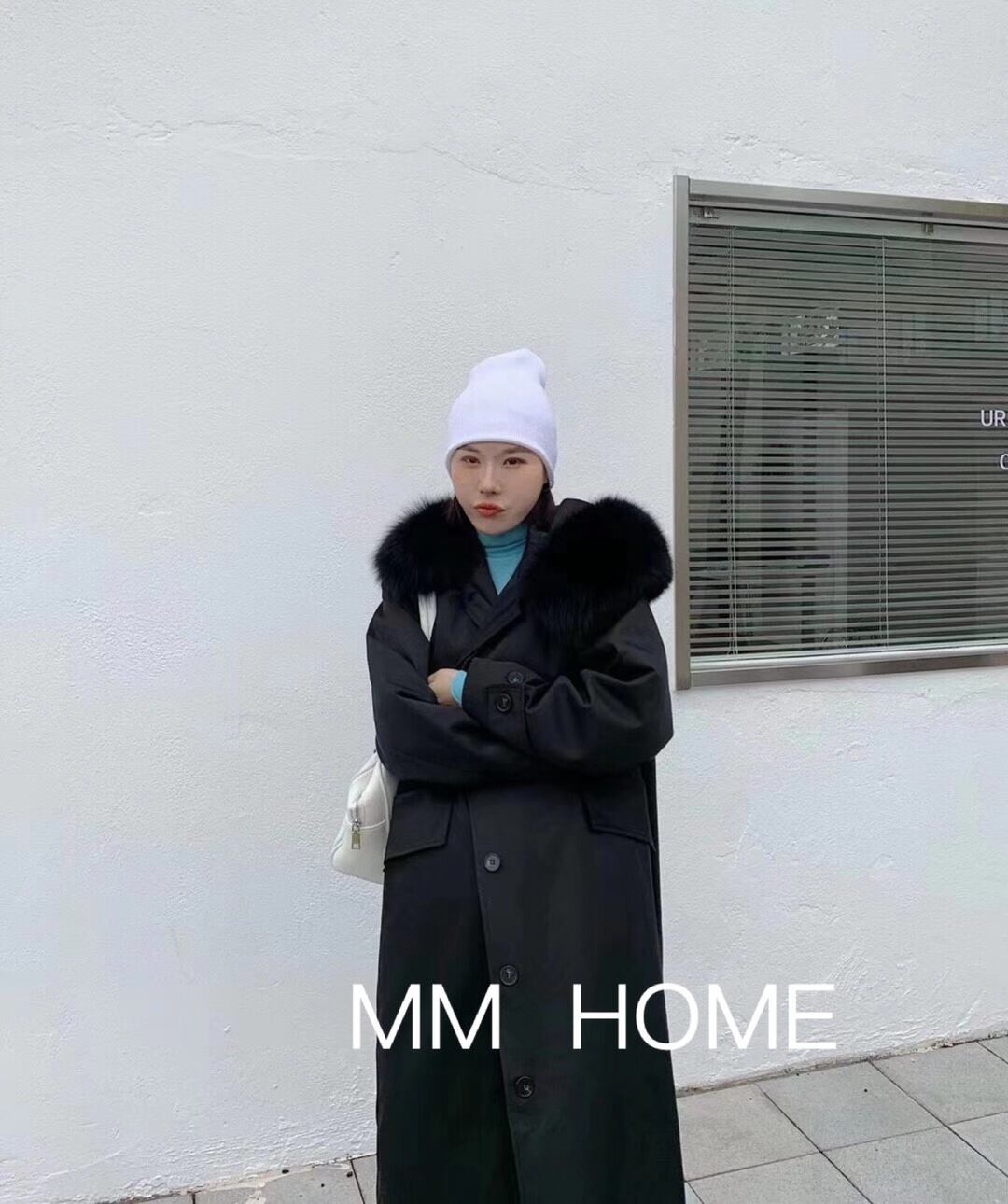 ボリュームファー付き　ロングジャケット　AJ42441-6675