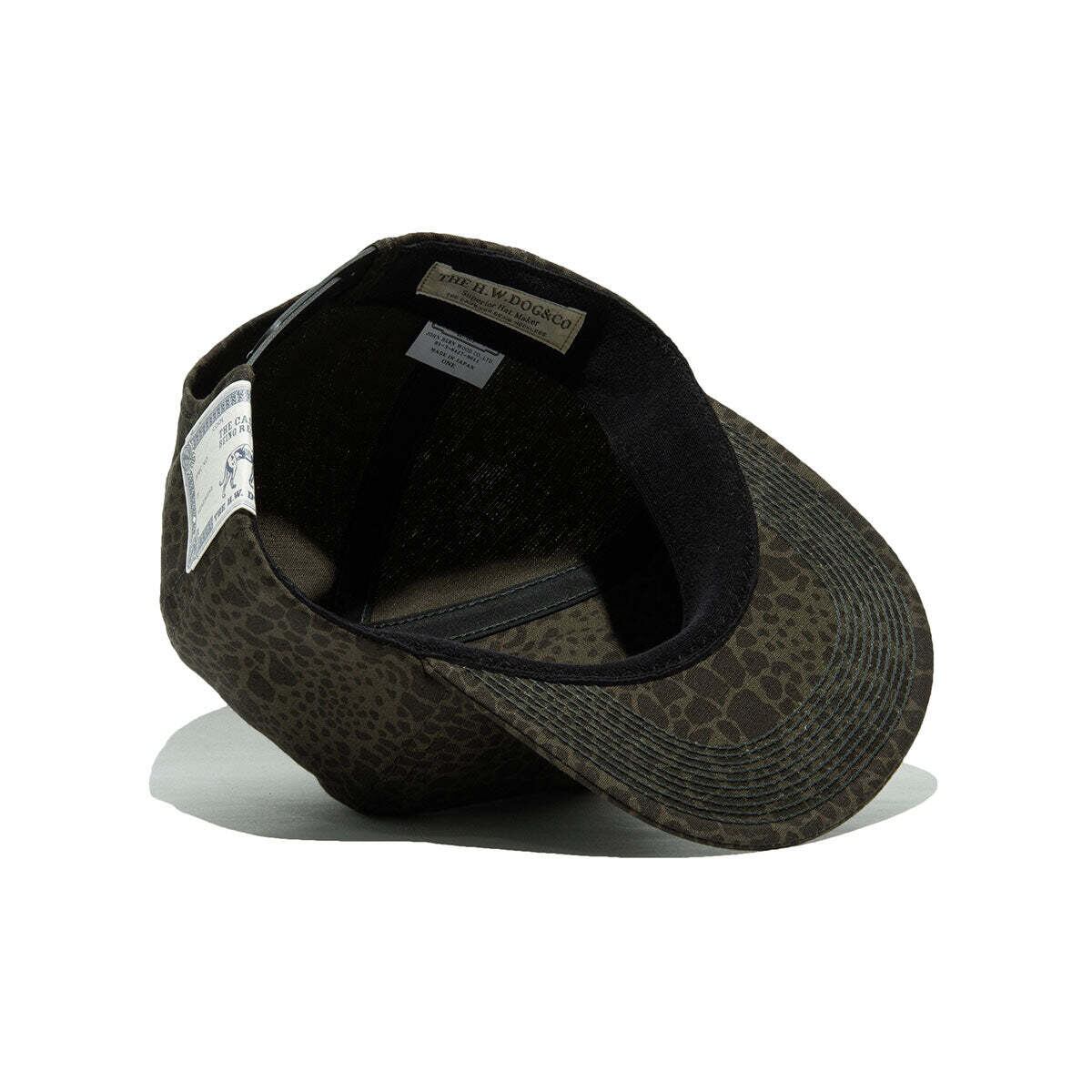 THE H.W.DOG & CO. MILITARY TRUCKER CAP - Leopard（ドッグアンドコー 