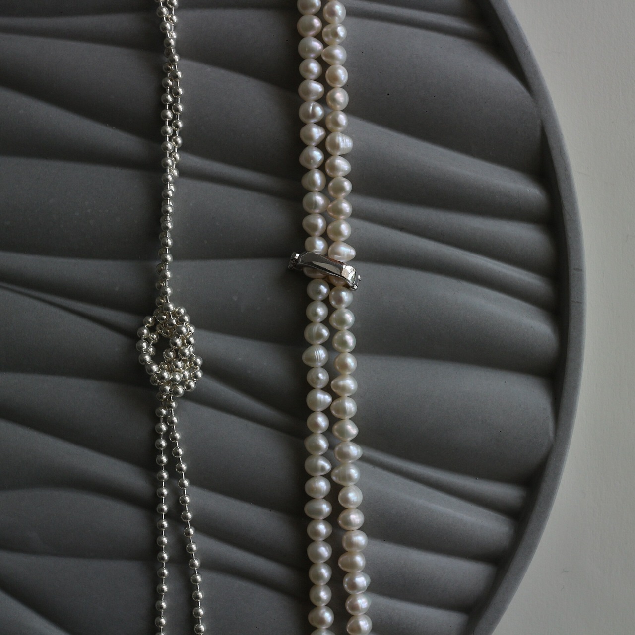 long ball chain neckless