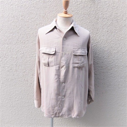 50's Open collar Shirts／50年代 オープンカラー シャツ