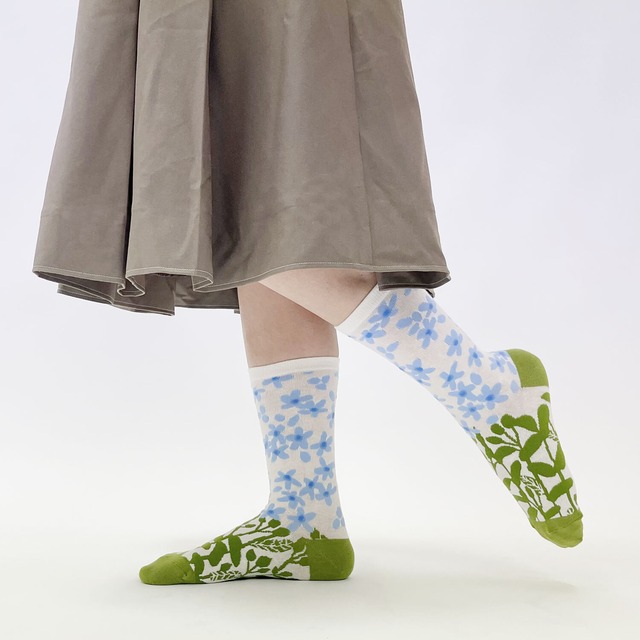 ※ハイゲージ リニューアル版【YURI HIMURO】氷室友里 SOCKS TWEEDIA IVORY ツィーディア -アイボリー- ソックス