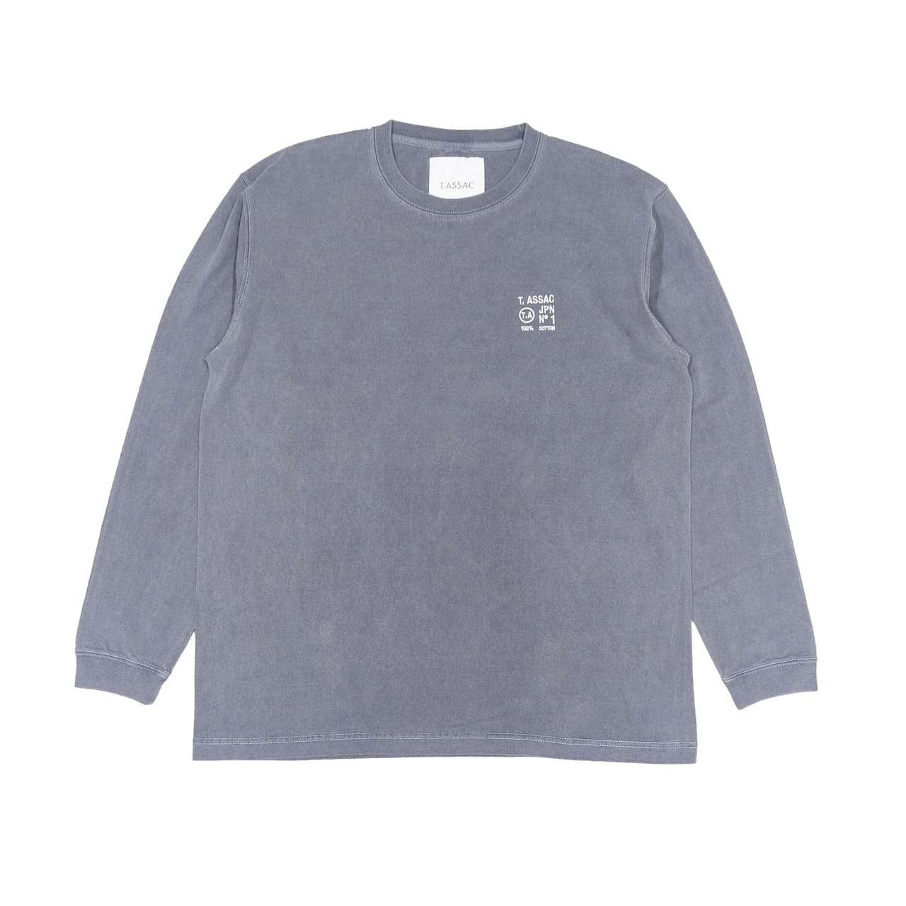 LONG SLEEVE T-SHIRT<C100> / BLUE