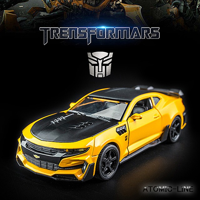 シボレー CAMARO カマロ 1/32 ミニカー 全5色 ライト点灯 エンジンサウンド 合金モデル 模型 ジオラマ