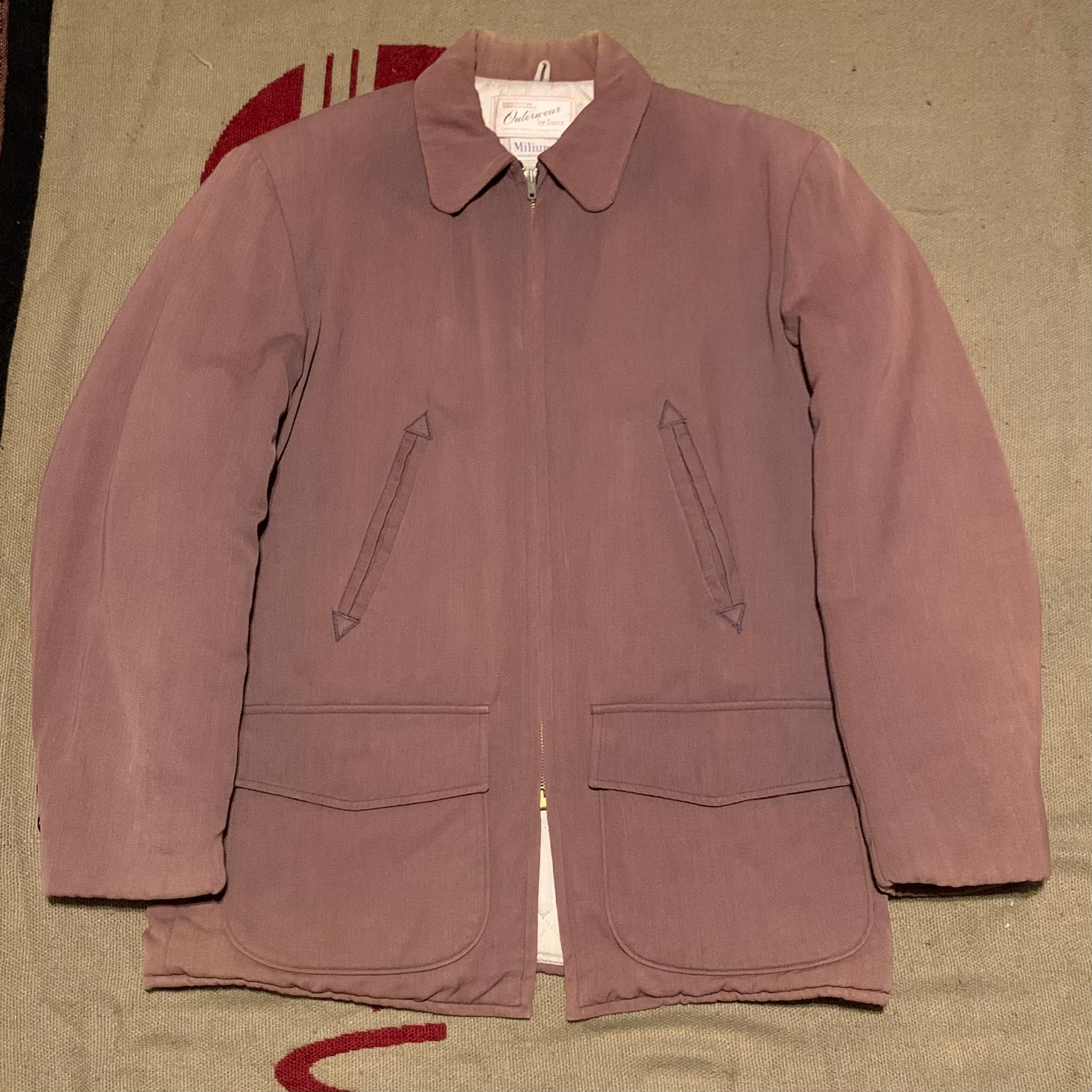 50s HERCULES rayon gabardine jacket ヘラクレス レーヨン ギャバジン 