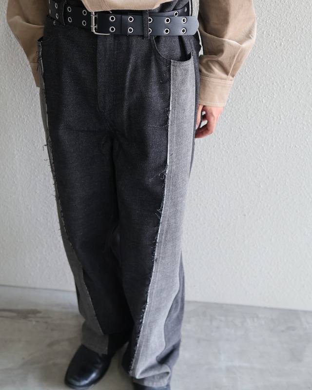 theworldisyouroyster25AW/TWIST Duo Denim