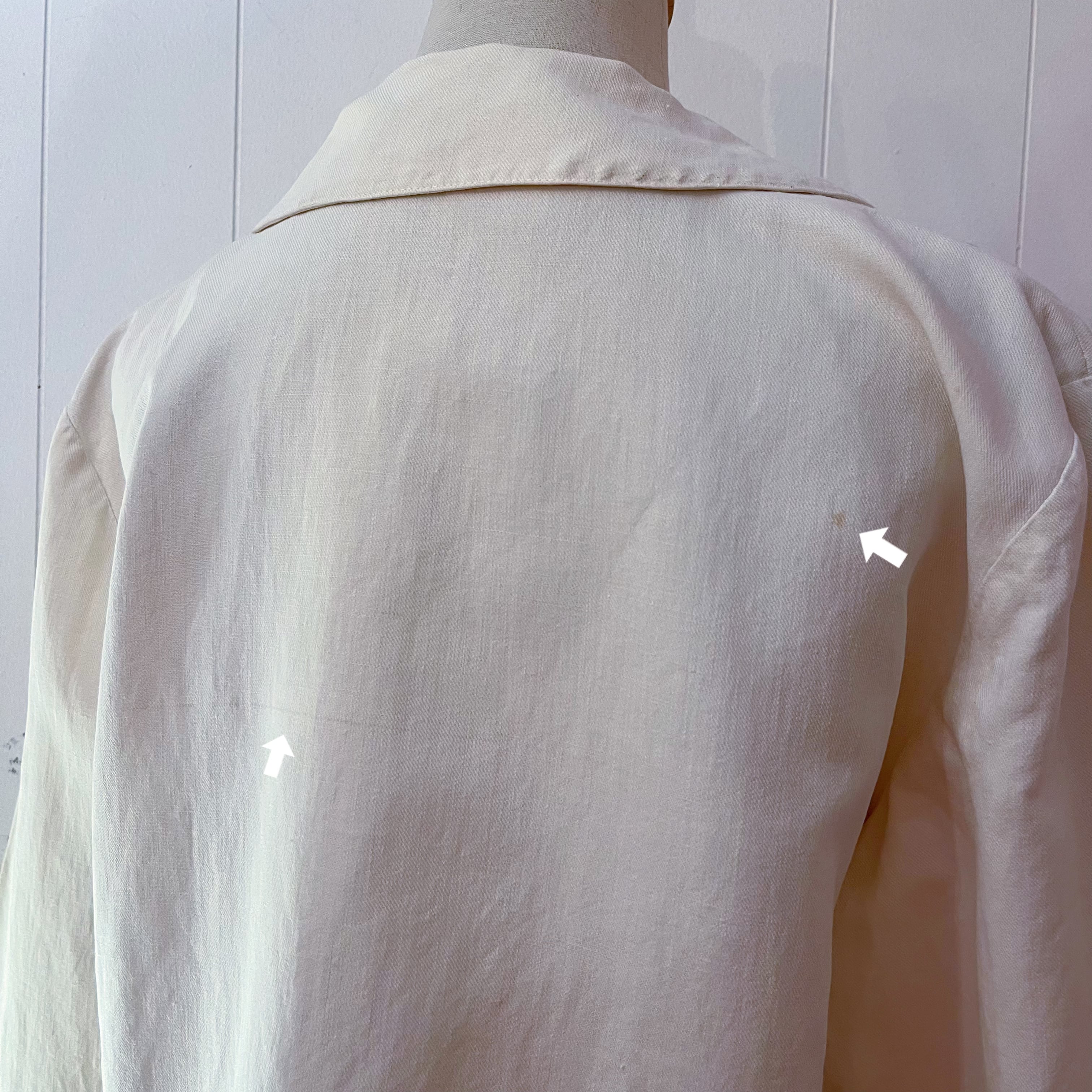 NOUGAT SUGAR / off white cotton jacket