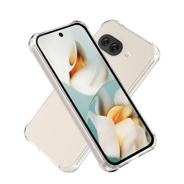 Manshijie For Google Pixel 9a ケース クリア 耐衝撃 googleピクセル9a用カバーソフト グーグルピクセル9a 保護ケースPixel9a スマホカバー シリコンケース 軽量 透明シェル すり傷防止 黄変防止 薄型 落下防止