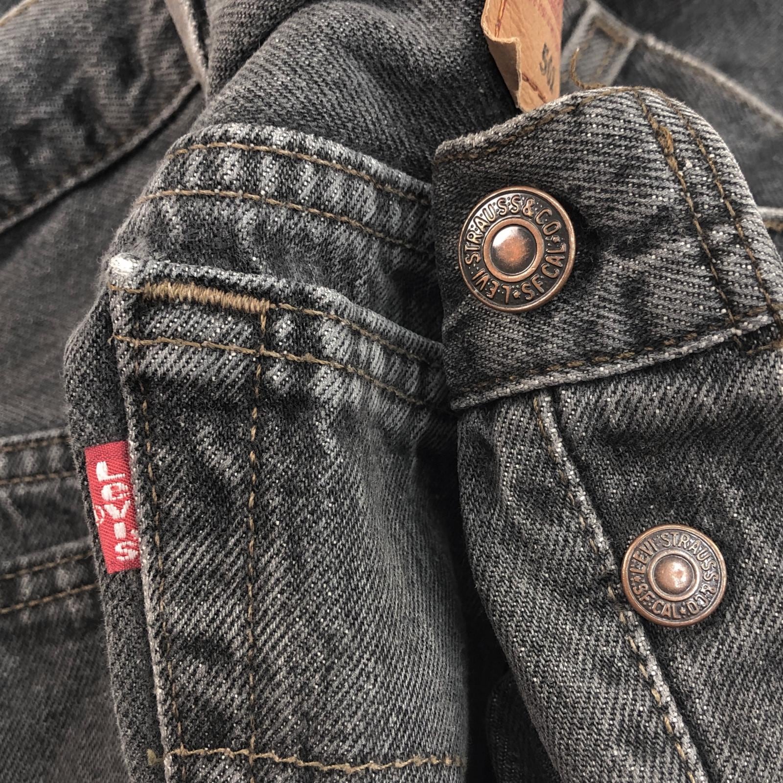 LEVI'S リーバイス 90年代 USA製 501- 0658 刻印 先染め グレー デニム