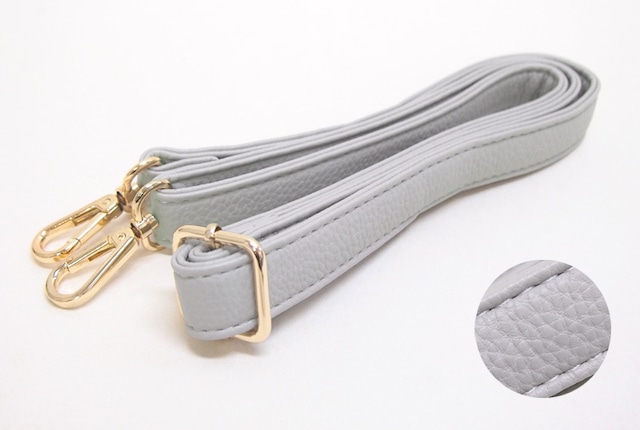 ショルダーストラップ 合成皮革 幅23mm 肩掛け用ベルト 長さ調節可能 ハンドメイド